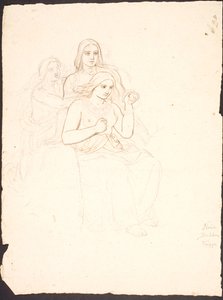Nana, Balder og Frigga af Lorenz Frølich