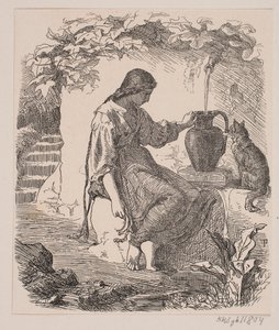Titelbillede til Waldemar Thisteds "Sirenernes ø" af Lorenz Frølich
