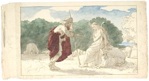 Othar og Gyrithe af Lorenz Frølich
