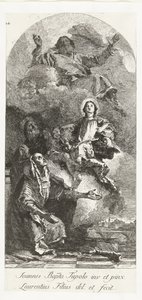 Sts Joachim og Anna med Gud Faderen og Jomfruen Sankt Anna og Joachim med Maria og Gud Fader