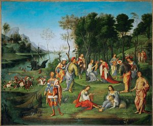 Musernes rige, malet til Isabella d