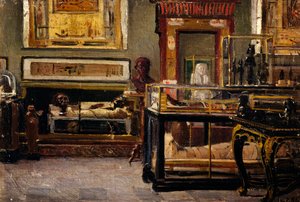 Hall of Egyptian Museum i Torino