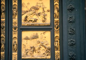 Paradisets porte, dåbskapellet, Firenze, Italien, 1425-1452