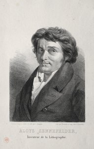 Aloys Senefelder. af Lorenzo II Quaglio