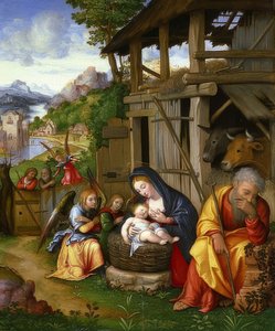 Kristi fødsel. Omkring 1515