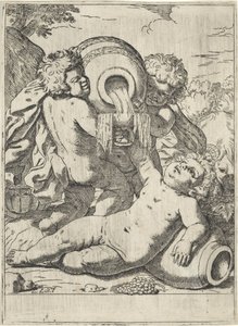 Bacchanal af tre børn af Lorenzo Loli
