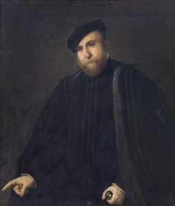 Portræt af Gentleman af Lorenzo Lotto