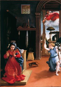 Recanatis bebudelse af Lorenzo Lotto