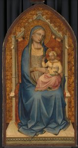 Jomfru og Barn af Lorenzo Monaco (school of)