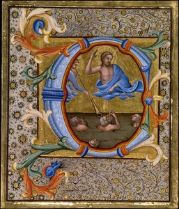 Sidste dom i en indledende C, ca. 1406-7. af Lorenzo Monaco