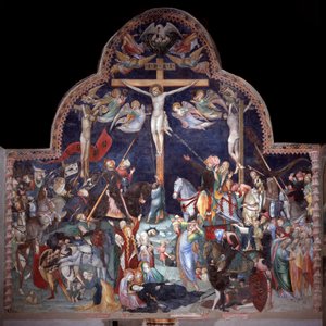 Korsfæstelse (Fresco