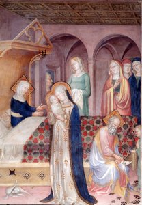 Johannes Døberens fødsel (fresco