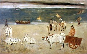 Georgica (olie på panel)