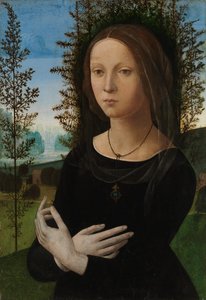 Portræt af en ung kvinde, ca. 1490-1500.