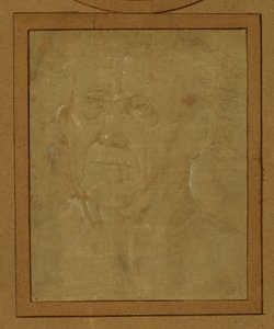 Portræt af en gammel mand ... af Lorenzo di Credi
