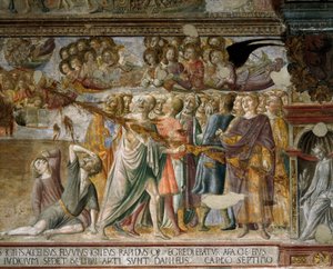 Revelation: the dams are pierced by an encircling glow, 1446-1449 dani