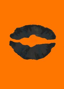 Dristigt orange kys af Lori Ann Folz