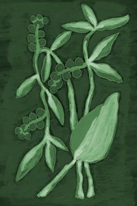 Botaniske grønne nuancer