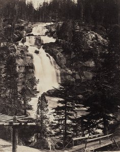 Great Upper Waterfall, Høje Alper, ca. 1862.