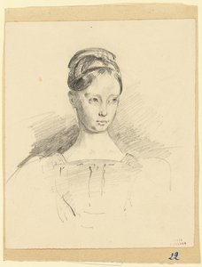 Celeste Richomme af Louis Antoine Leon Riesener