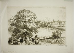 Angers, søen Saint-Nicolas