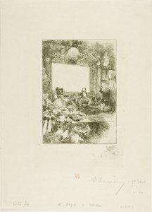 På Chat Noir af Louis Auguste Lepère