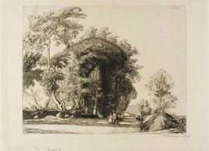 Vejen til St. Gilles af Louis Auguste Lepère