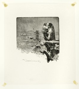 Vampyren i Notre-Dame, planche ni fra Le Long de la Seine et des Boulevards