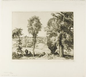 Til Gentilly af Louis Auguste Lepère