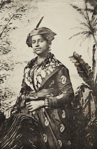 MARTINIQUE - Type og kreolsk kostume, ca. 1920. af Louis Bauer