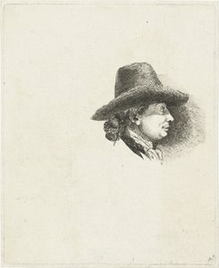 Studieark med portrætter af Louis Bernard Coclers og hans familie af Louis Bernard Coclers
