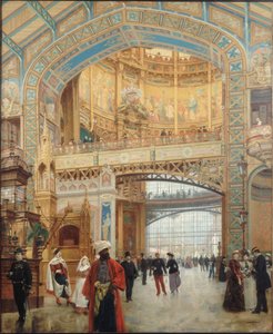 Galerie des machines på verdensudstillingen i Paris 1889, 1890.
