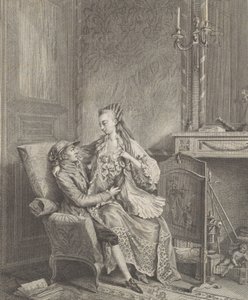 The Morning The Happy Union, efter 1789. af Louis Bosse