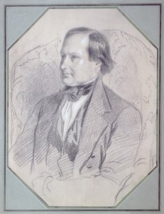 Victor Hugo (1802-85), 1843 af Louis Boulanger
