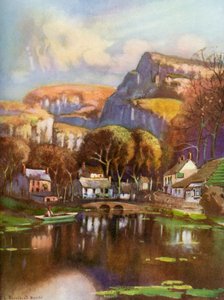 Cheddar Gorge, Somerset, 1924-1926. af Louis Burleigh Bruhl