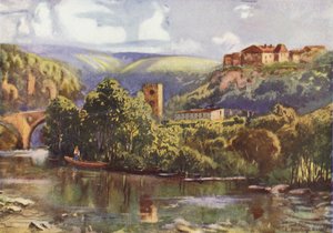 Ved floden Tejo, Toledo af Louis Burleigh Bruhl
