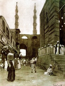 Bab El Fetouh, Kairo, Egypten, 1928