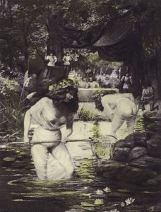 Ginevra og Isotta, tiende dag, sjette historie af Louis Chalon