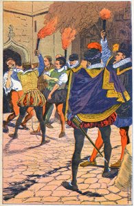 Karl IX og protestanterne af Louis Charles Bombled