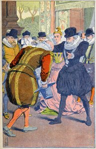 Henri IV og Sully af Louis Charles Bombled
