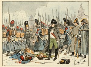 Illustration taget fra bogen "Århundredes helte", anekdotiske oplæsninger af Dick de Lonlay og illustreret af Louis Bombled (1862-1927) af Louis Charles Bombled