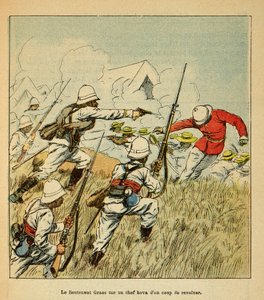 The War in Madagascar-Anekdotisk historie om de franske ekspeditioner 1885-1895 af Henri Galli dit Galllichet (1854-1922), illustreret af Louis Bombled (1862-1927): Privat samling af Louis Charles Bombled