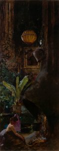 Et hjørne af 72nd Street Studio af Louis Comfort Tiffany