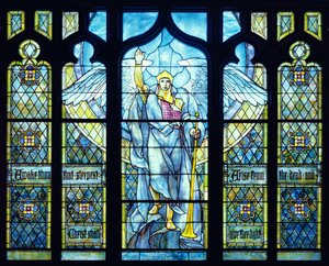 Opstandelsens engel 1904 (farvet glas)
