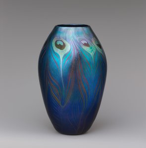 Vase, ca. 1900 (favrilglas)
