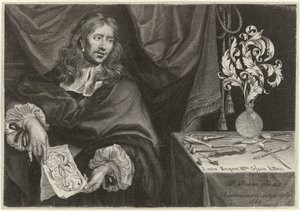Titeltryk med portrættet af Louis Roupert Ornamenter til guldsmede (serietitel) af Louis Cossin
