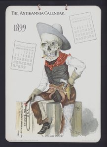 Illustration for Antikamnia Calendar, 1899dani