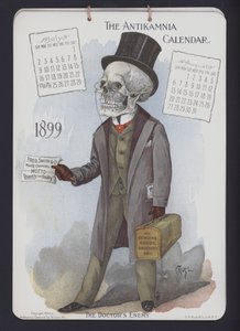 Illustration til Antikamnia-kalenderen, 1899