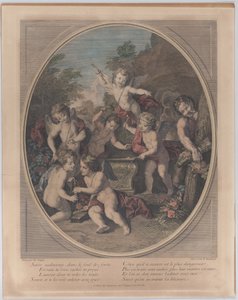 Fed satire i skovens dyb Fed satire, i skovens dyb, 1714-39.