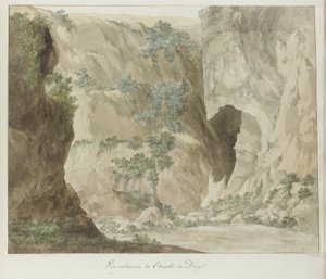 Buitenwand van de grot Dionysius øre Udvendigt billede af Dionysius